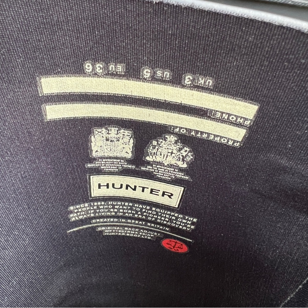 Hunter Adjustable Back Tall Boot Size 5 - Picture 13 of 14